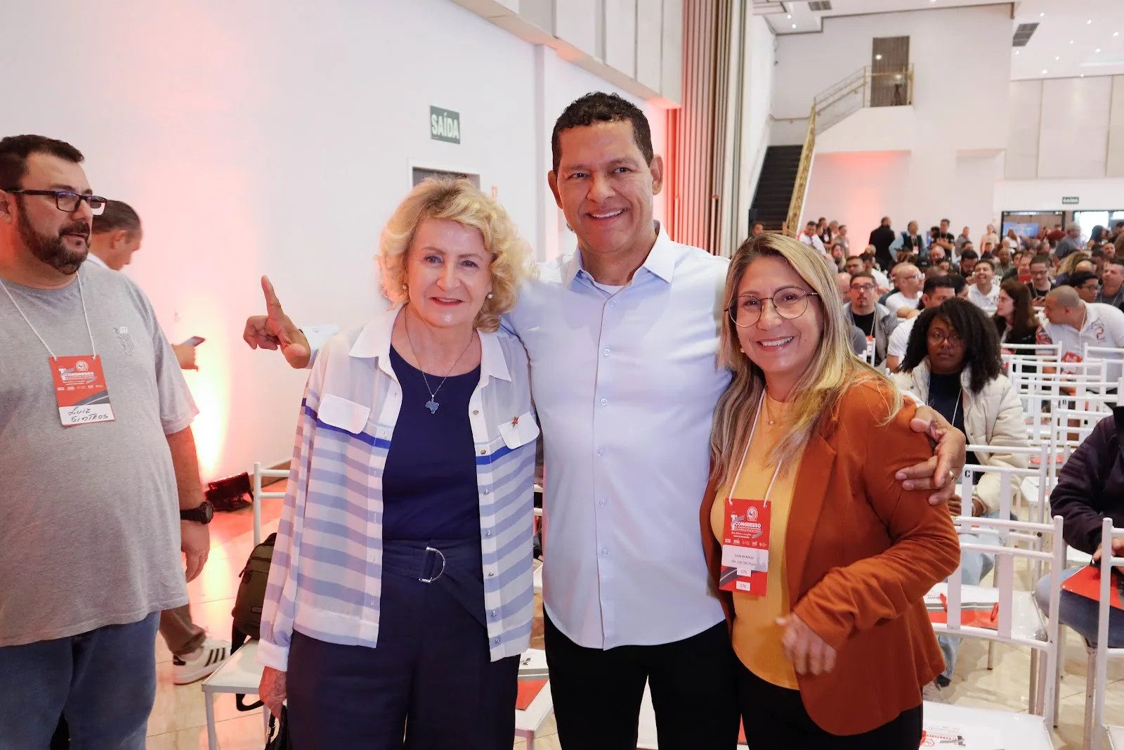 Participantes do 1º Congresso dos Rodoviários de Sorocaba e Região
